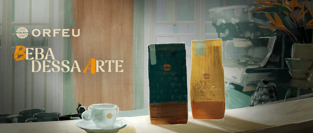 CAFÉ ORFEU. BEBA DESSA ARTE.