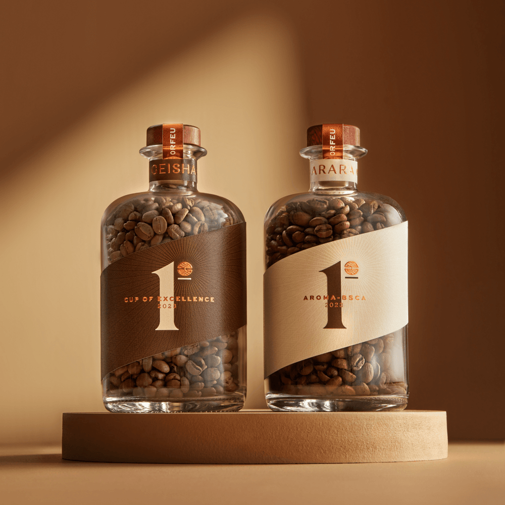 MICROLOTE PREMIADO ORFEU GEISHA E ARARA