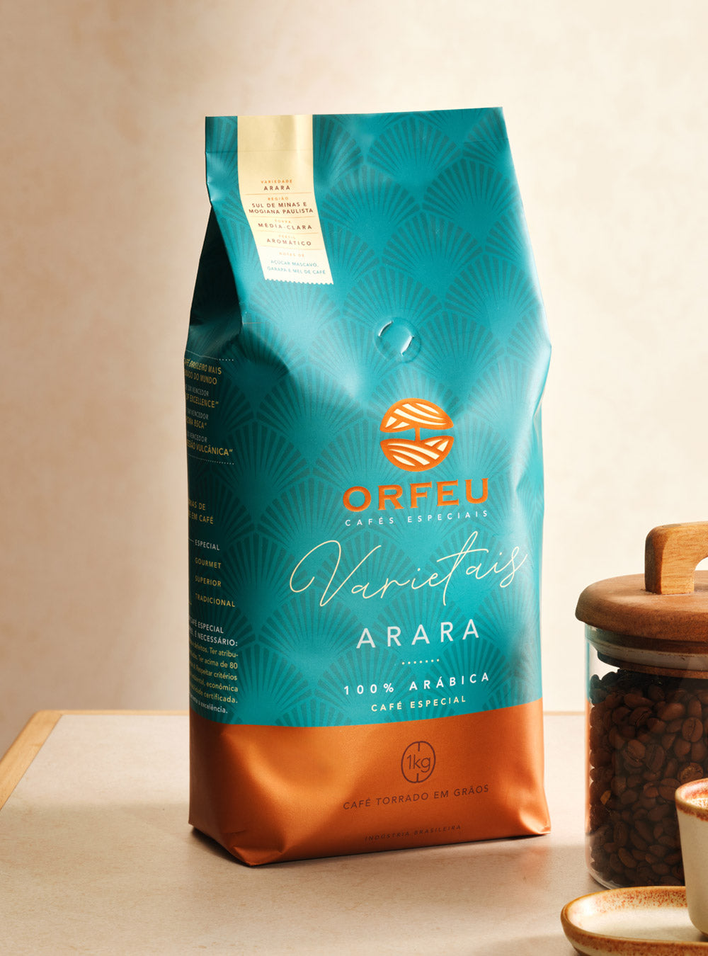Café Orfeu Arara em Grãos 1kg