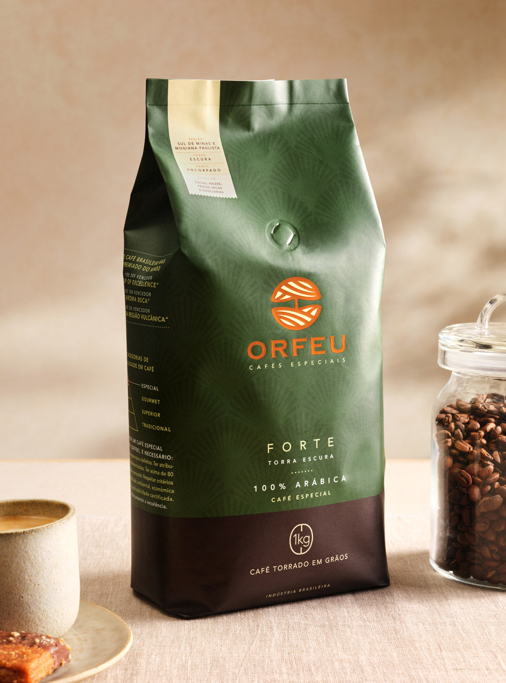 Café Orfeu Forte em Grãos 1kg