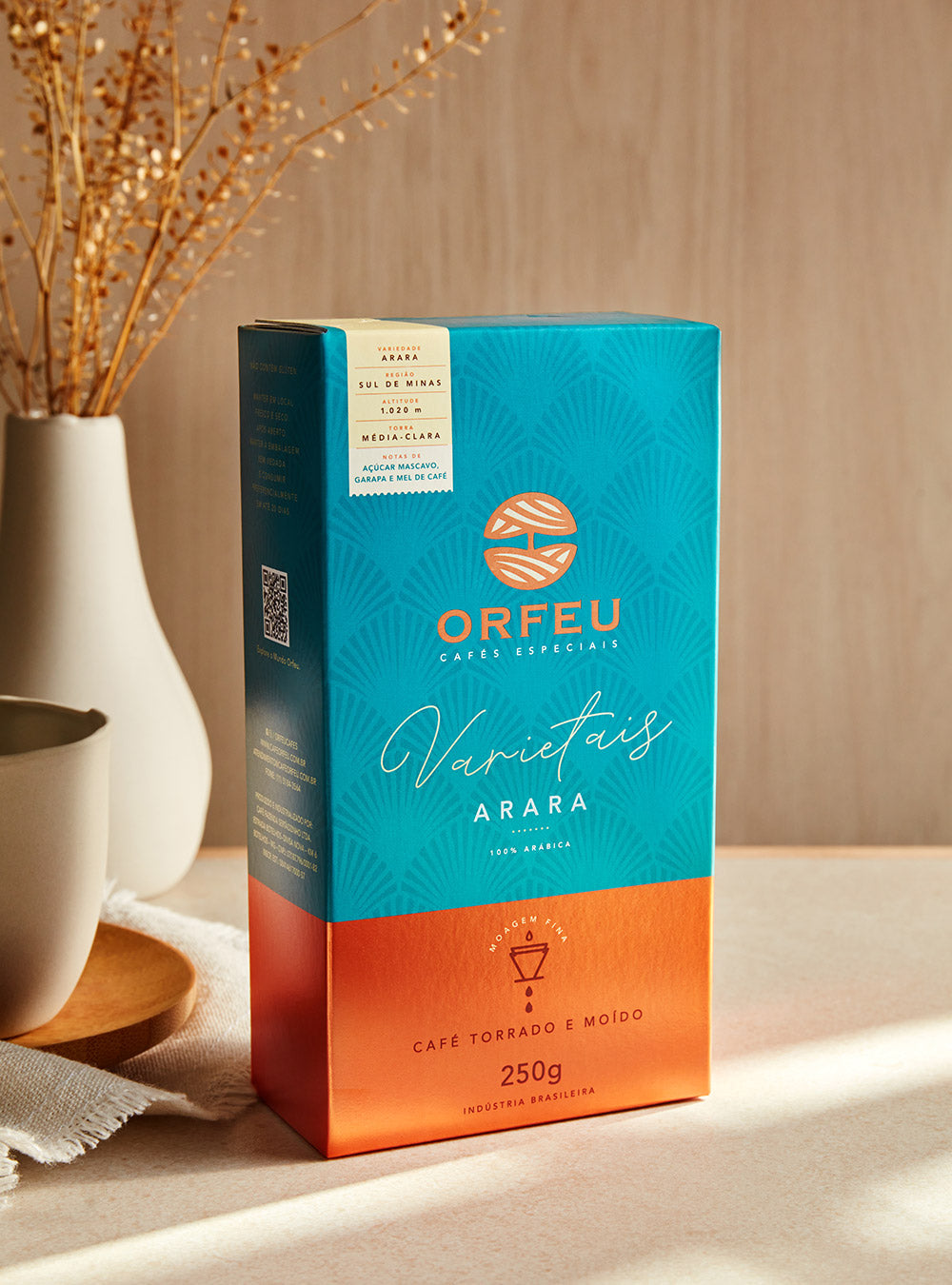 Orfeu Arara Roasted and Ground Coffee 250g