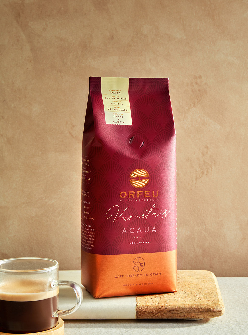 Café Orfeu Acauã em Grãos 250g