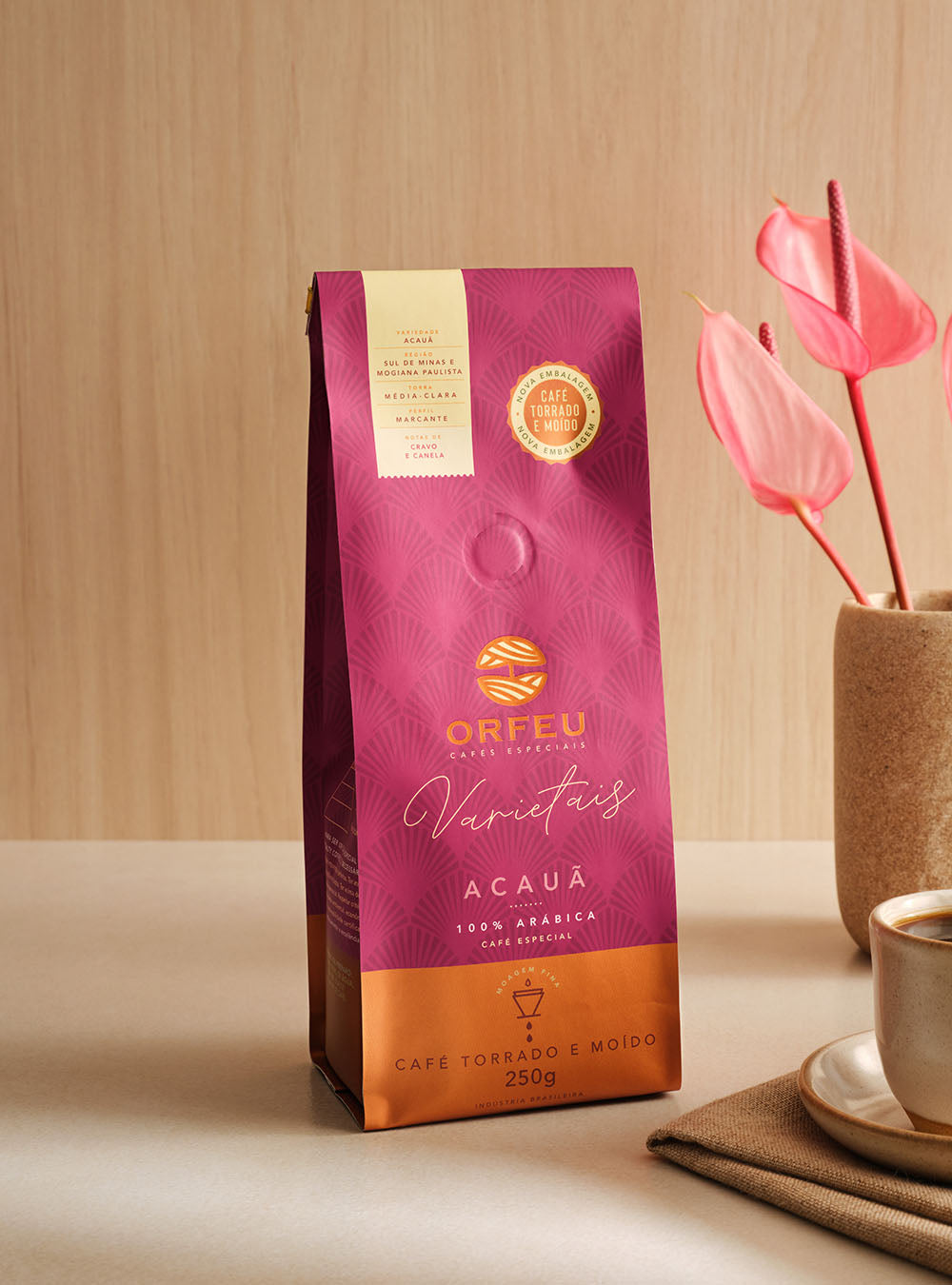Café Orfeu Acauã Torrado e Moído 250g
