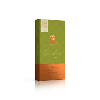 Cápsulas Orfeu Catucaí Compatíveis Nespresso® 10 Unidades