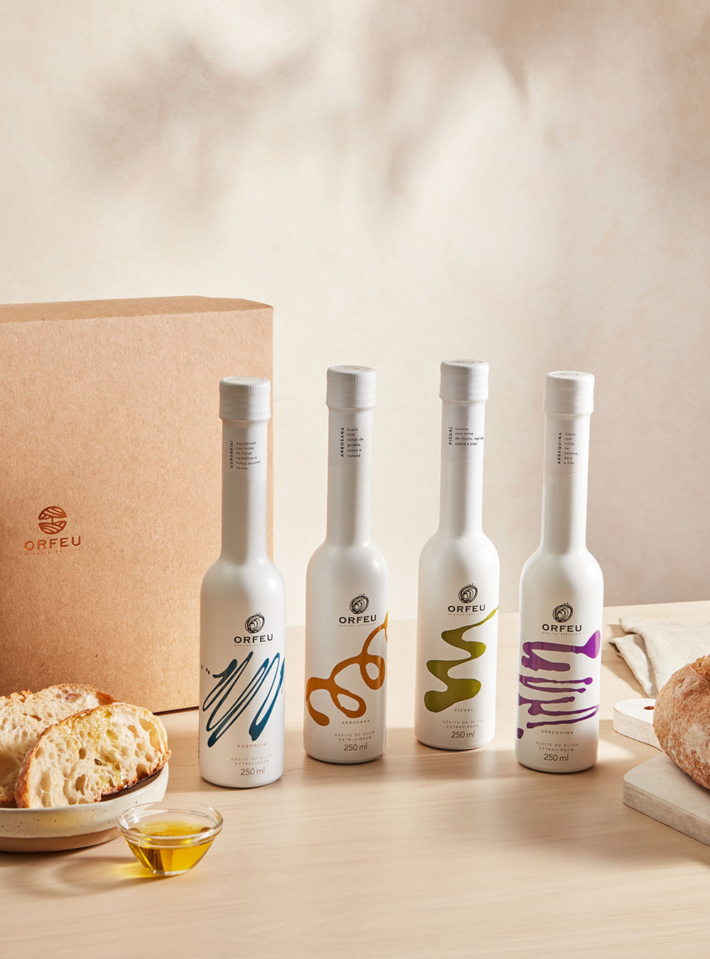 Kit Presente Azeites Varietais Orfeu