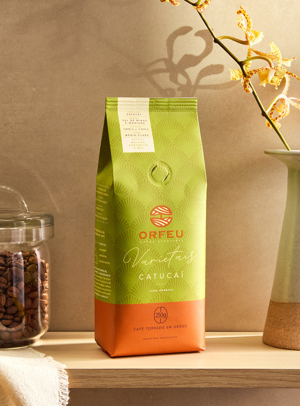 Café Orfeu Catucaí em Grãos 250g
