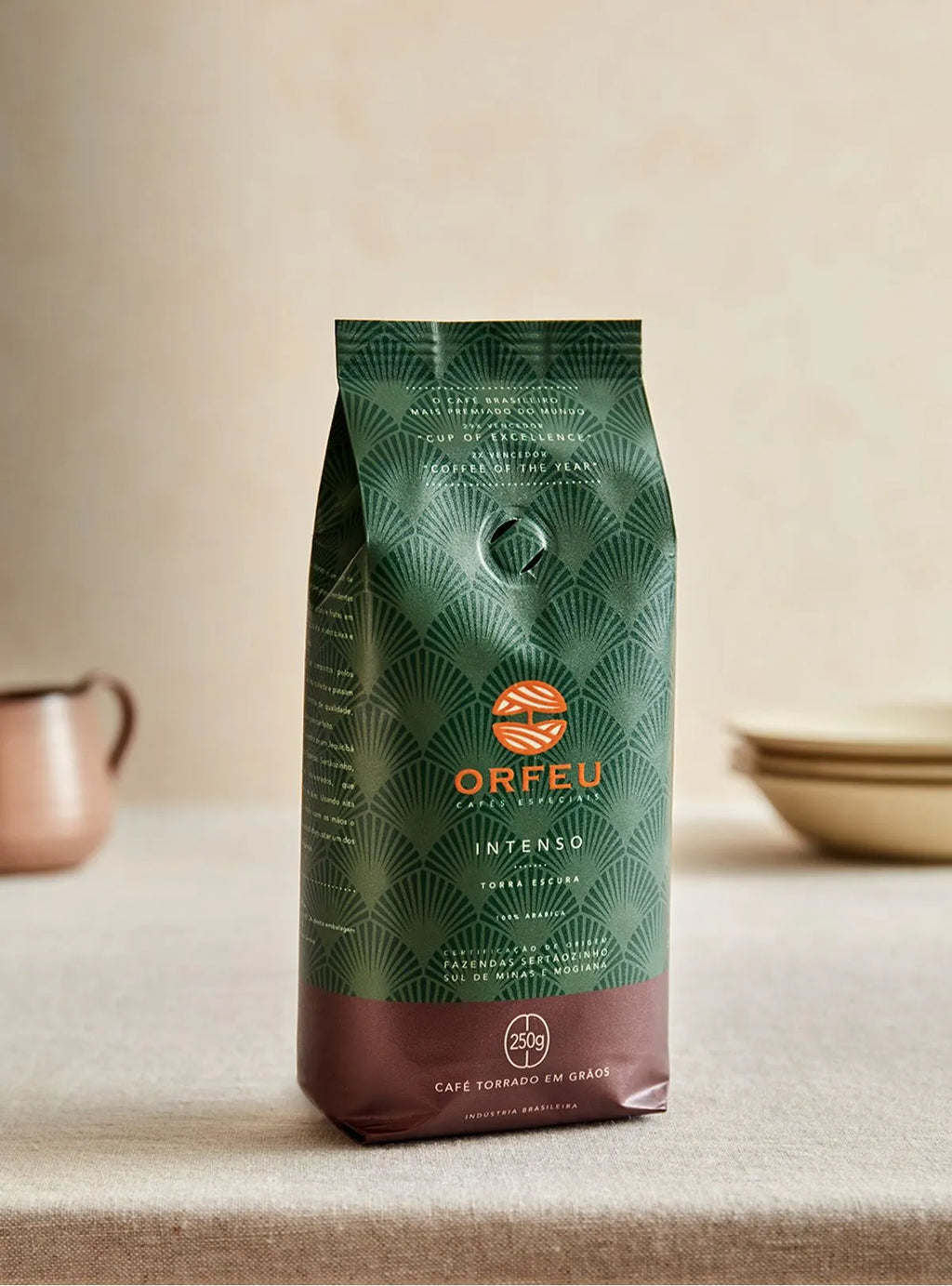 Café Orfeu Intenso em Grãos 250g