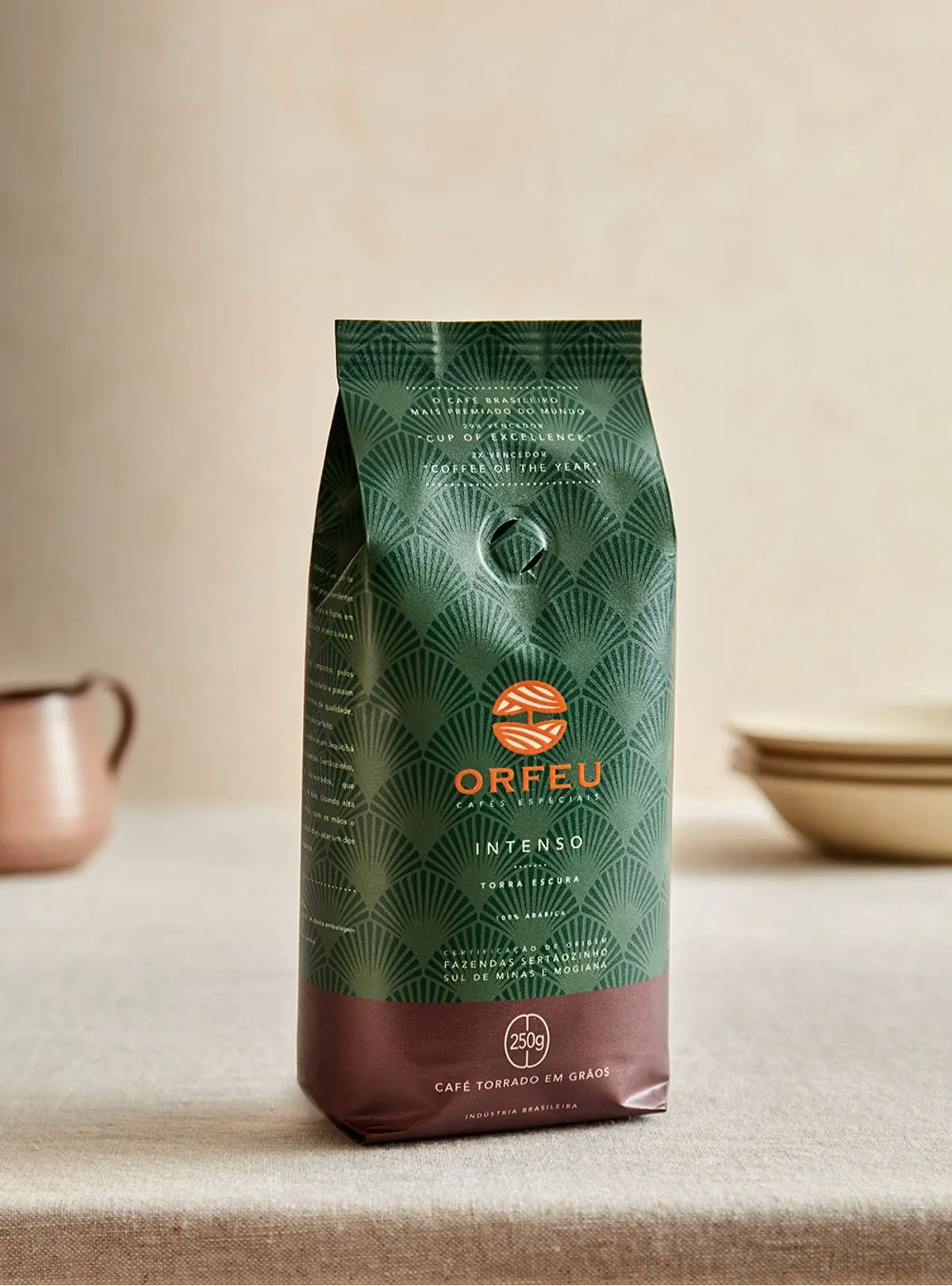 Café Orfeu Intenso em Grãos 250g