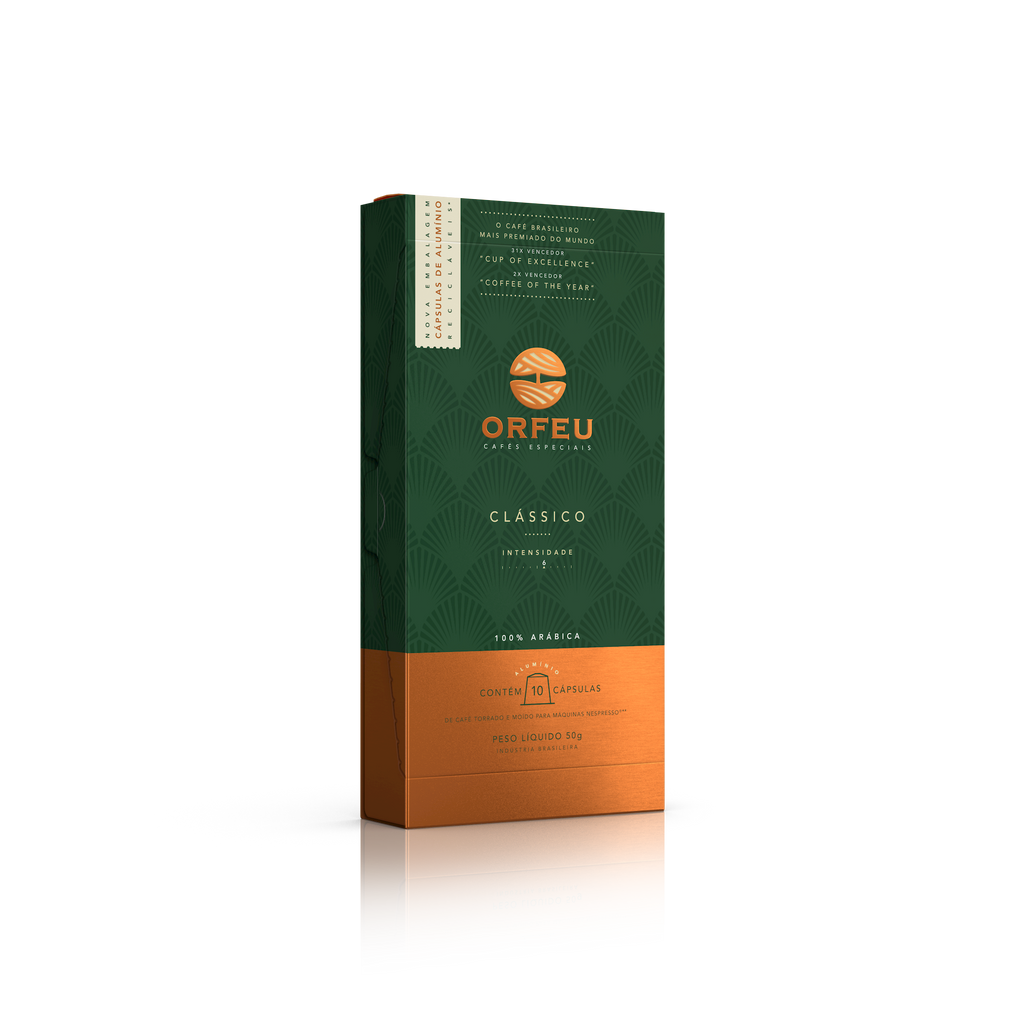 Orfeu Clássico Nespresso® Compatible Capsules 10 Units