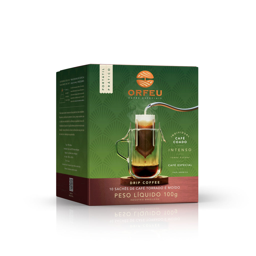 Orfeu Intense Drip Coffee 10 Sachets