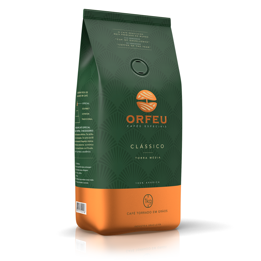 Café Orfeu Clássico em Grãos 1kg