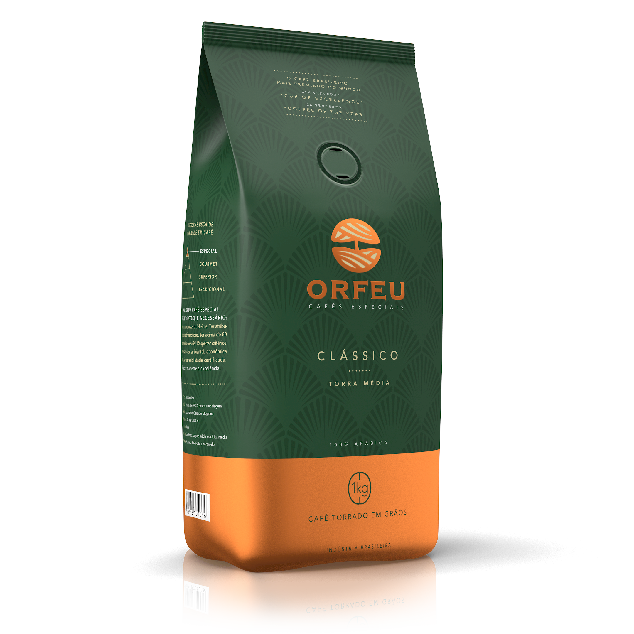 Café Orfeu Clássico em Grãos 1kg