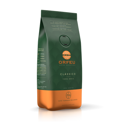 Café Orfeu Clássico em Grãos 250g