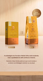 Café Orfeu Bourbon Amarelo Torrado e Moído 250g