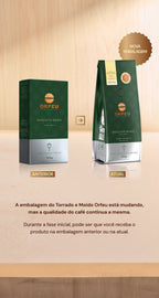 Orfeu Decaffeinated Roasted and Ground Coffee 250g