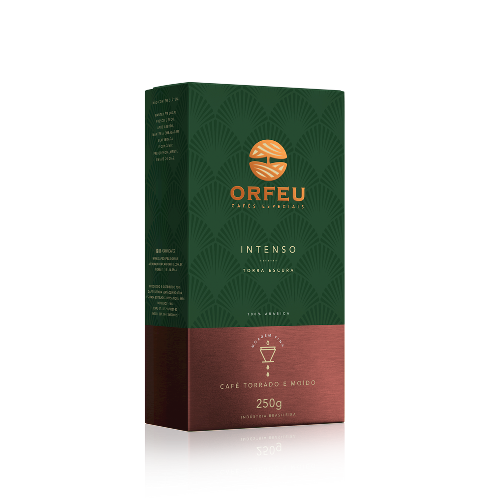 Café Orfeu Intenso Torrado e Moído 250g