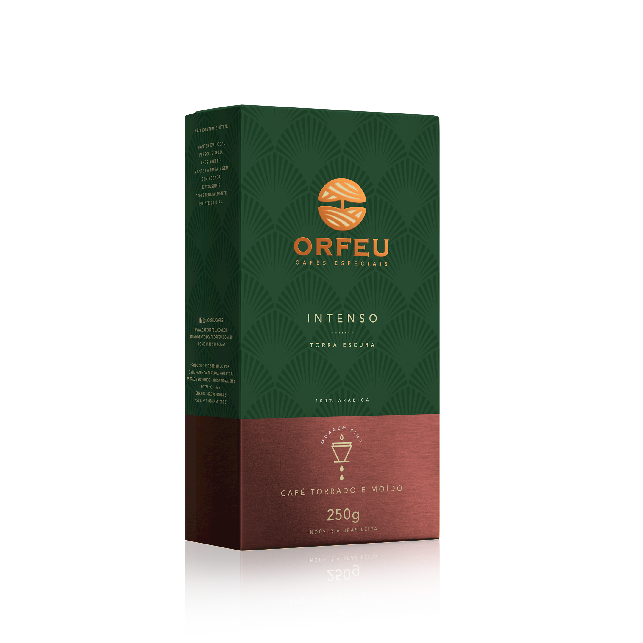 Café Orfeu Intenso Torrado e Moído 250g
