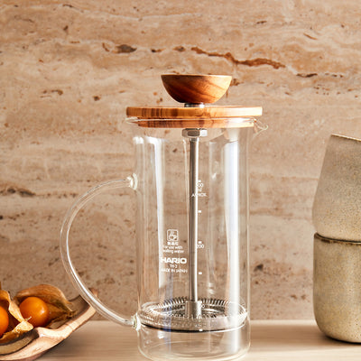Prensa Francesa Hario Olive Wood 300ml