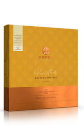 Cápsulas Orfeu Bourbon Amarelo Compatíveis Nespresso® 20 Unidades