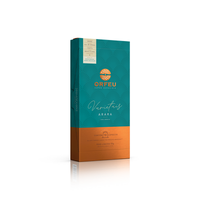 Cápsulas Orfeu Arara Compatíveis Nespresso® 10 Unidades