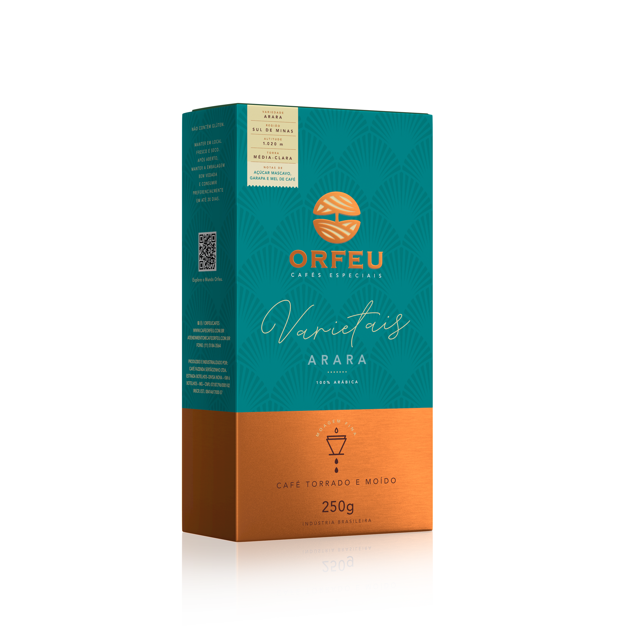 Café Orfeu Arara Torrado e Moído 250g