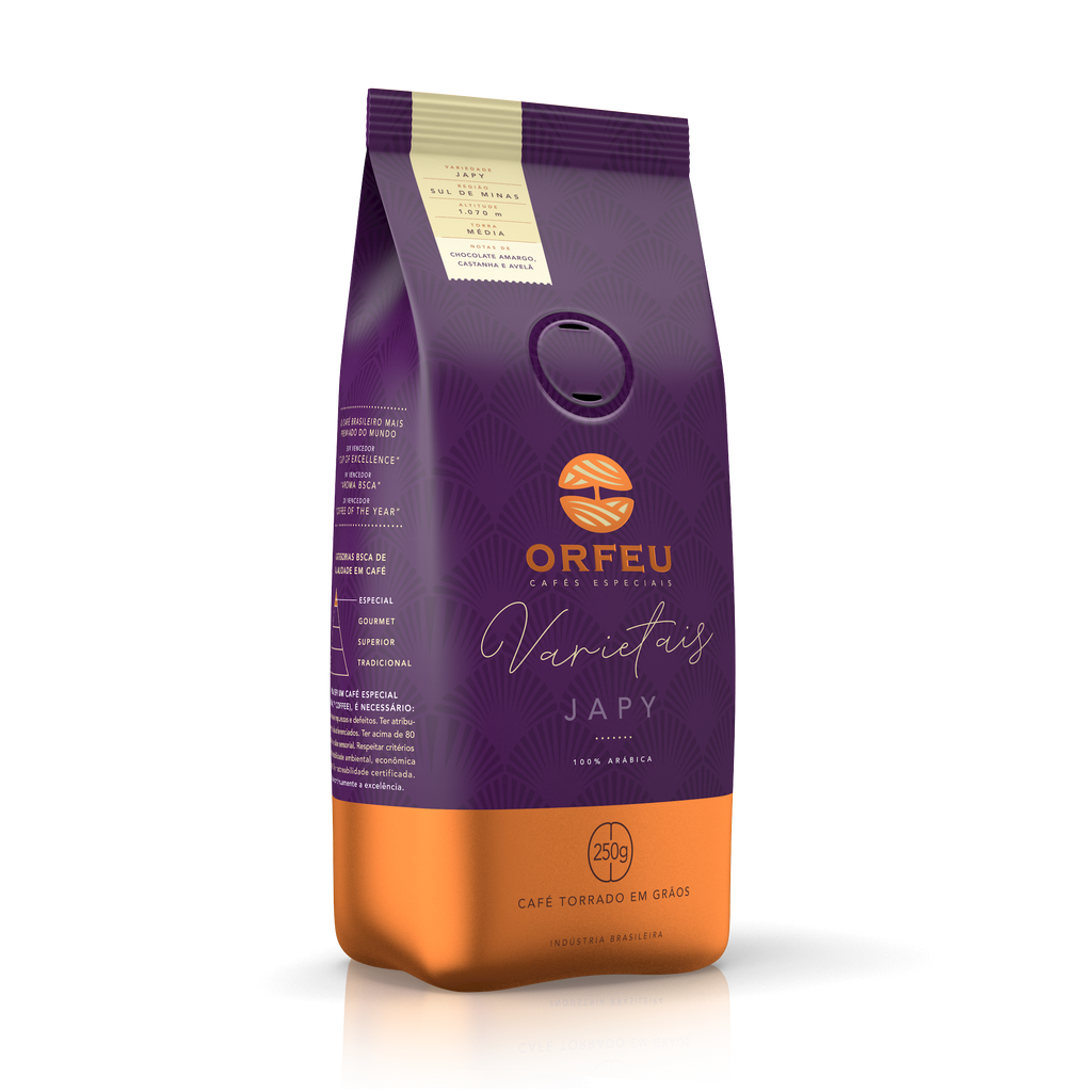 Café Orfeu Japy em Grãos 250g