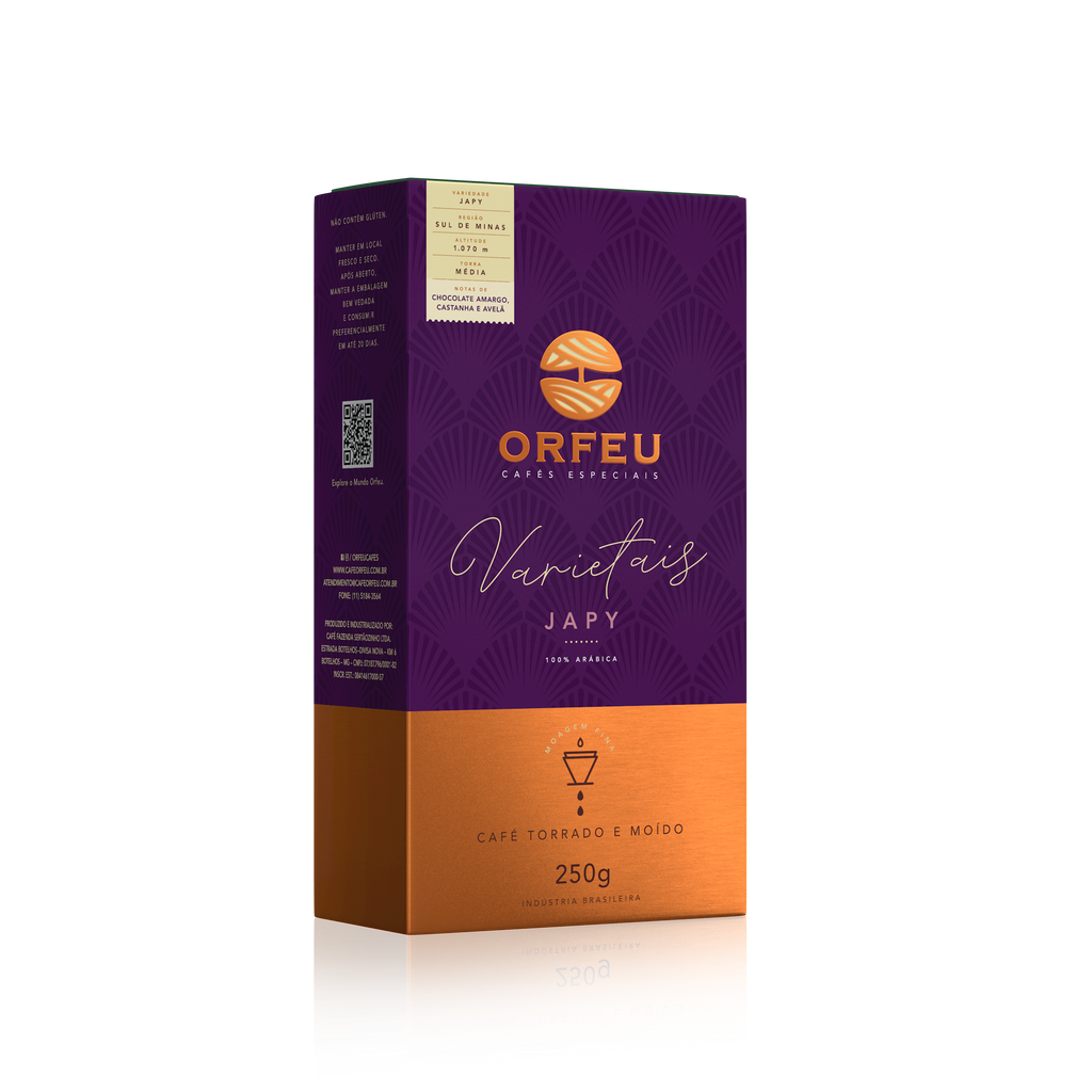 Café Orfeu Japy Torrado e Moído 250g