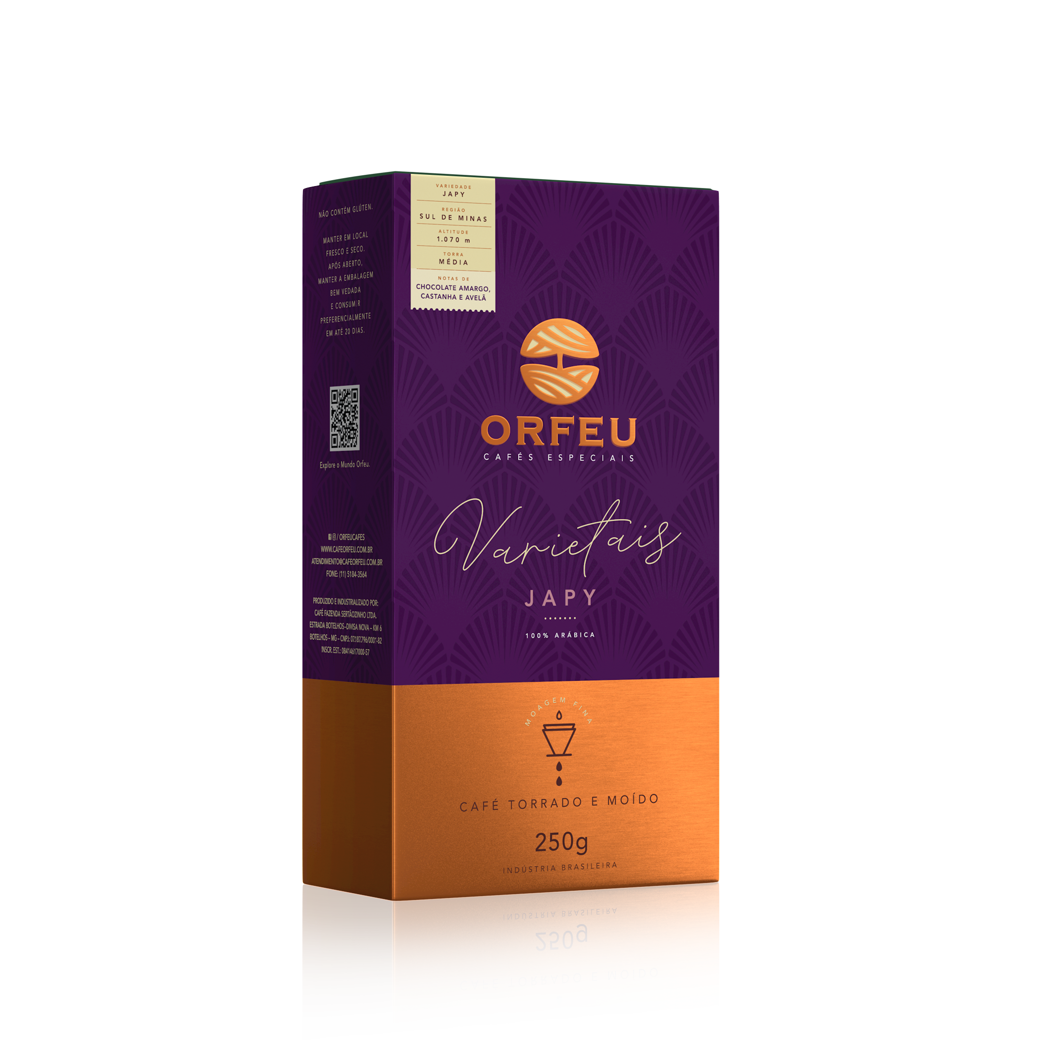 Café Orfeu Japy Torrado e Moído 250g