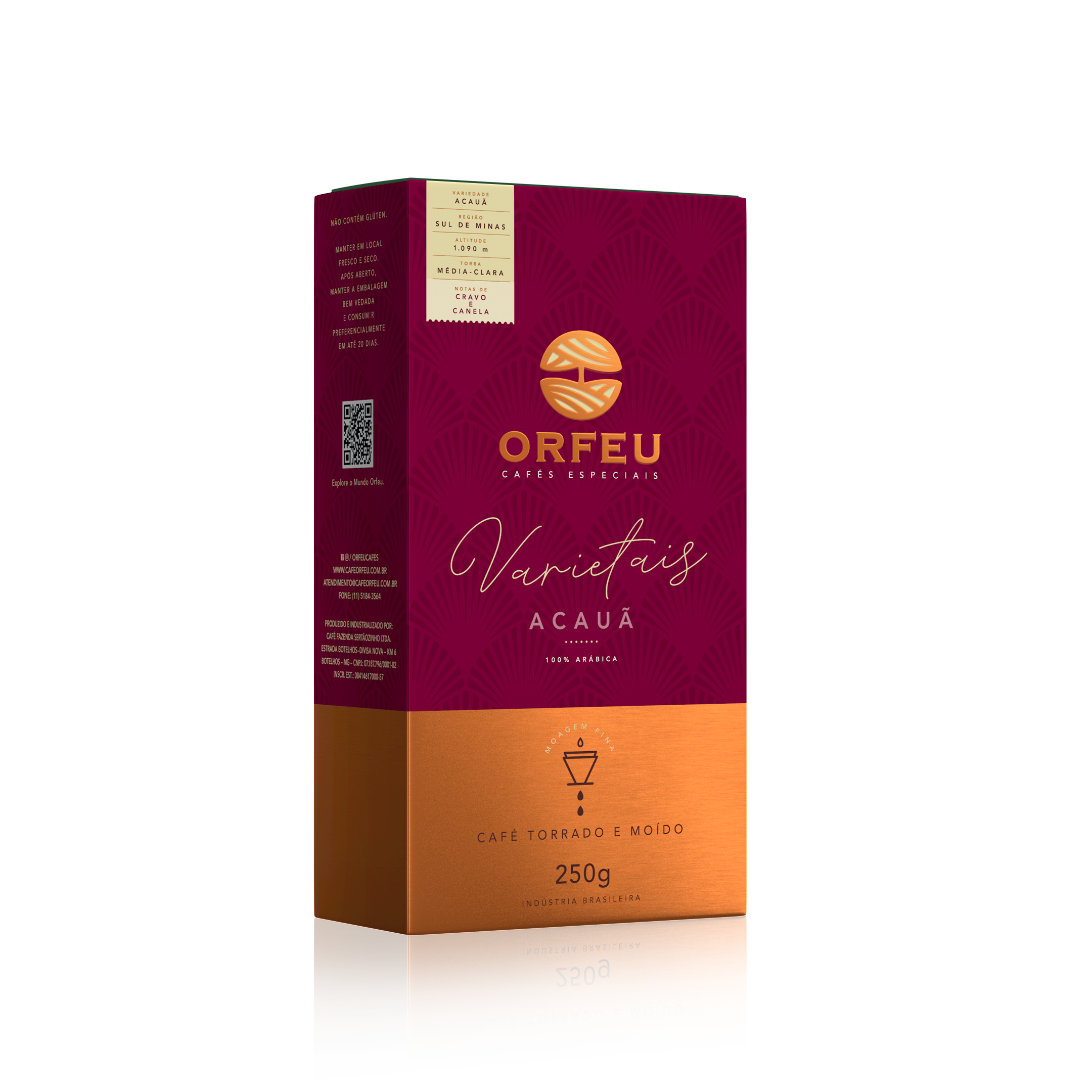 Café Orfeu Acauã Torrado e Moído 250g