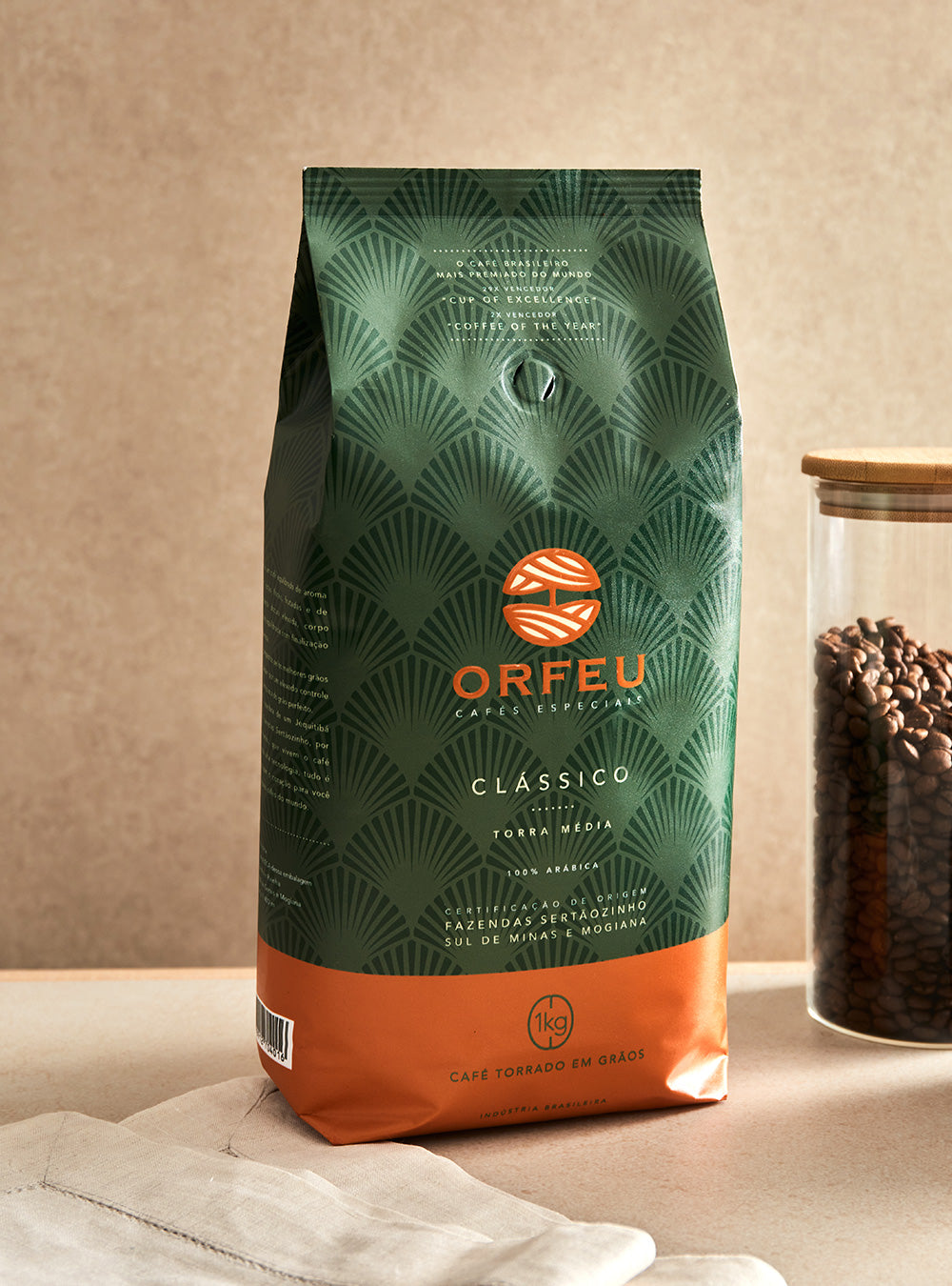 Café Orfeu Clássico em Grãos 1kg
