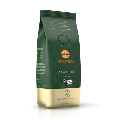 Café Orfeu Orgânico em Grãos 250g