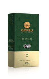 Orfeu Organic Roasted and Ground Coffee 250g