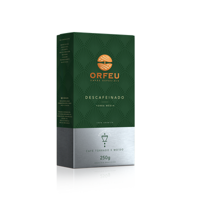 Café Orfeu Descafeinado Torrado e Moído 250g