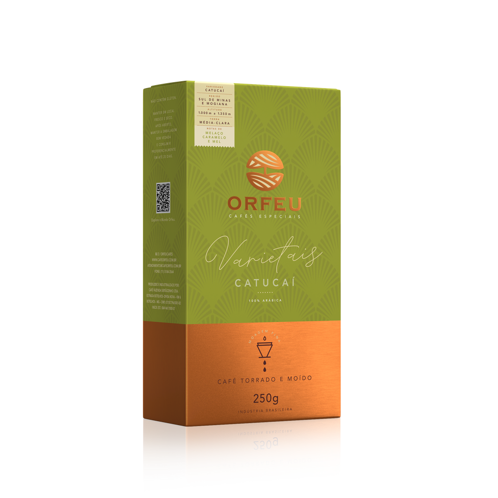 Orfeu Catucaí Roasted and Ground Coffee 250g