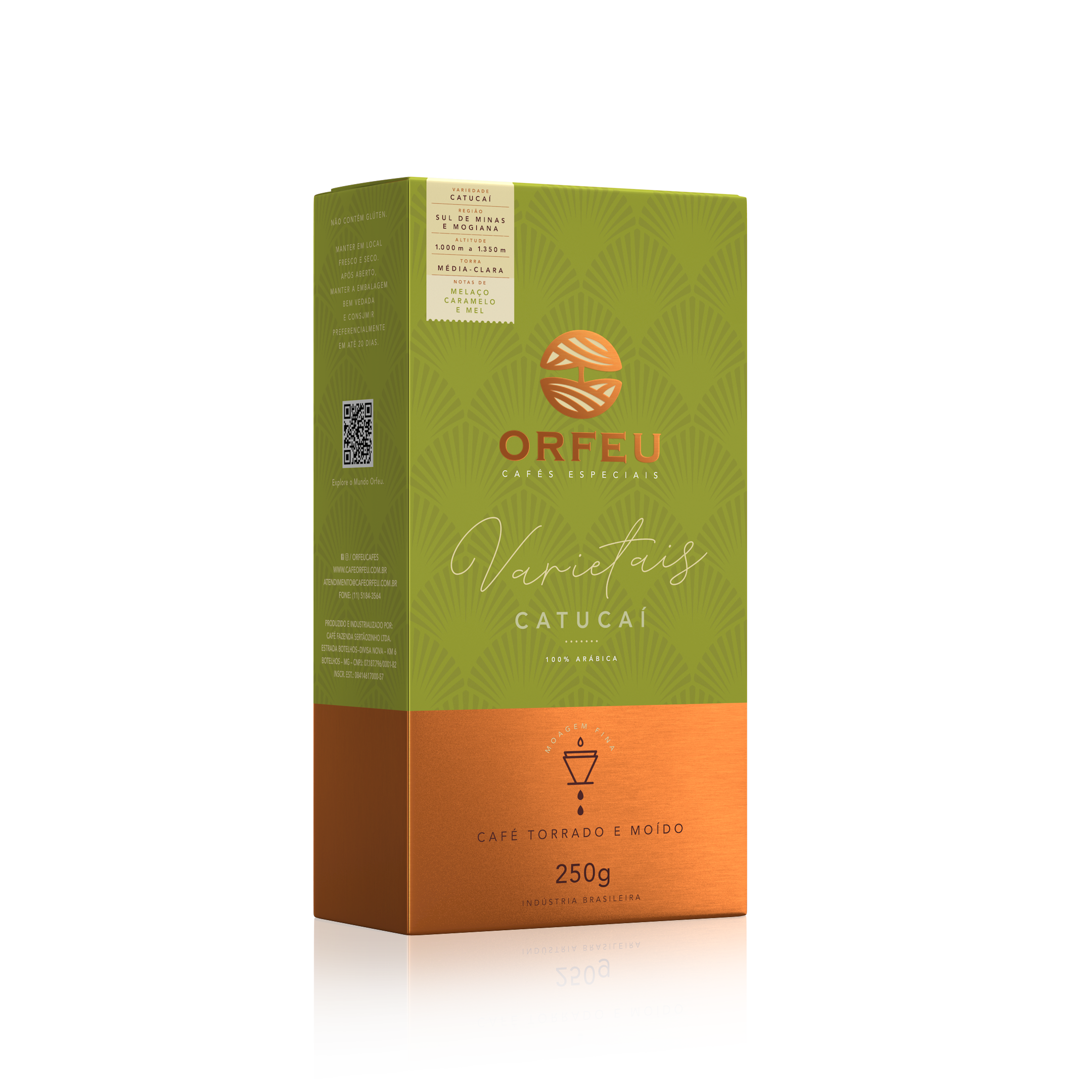 Café Orfeu Catucaí Torrado e Moído 250g