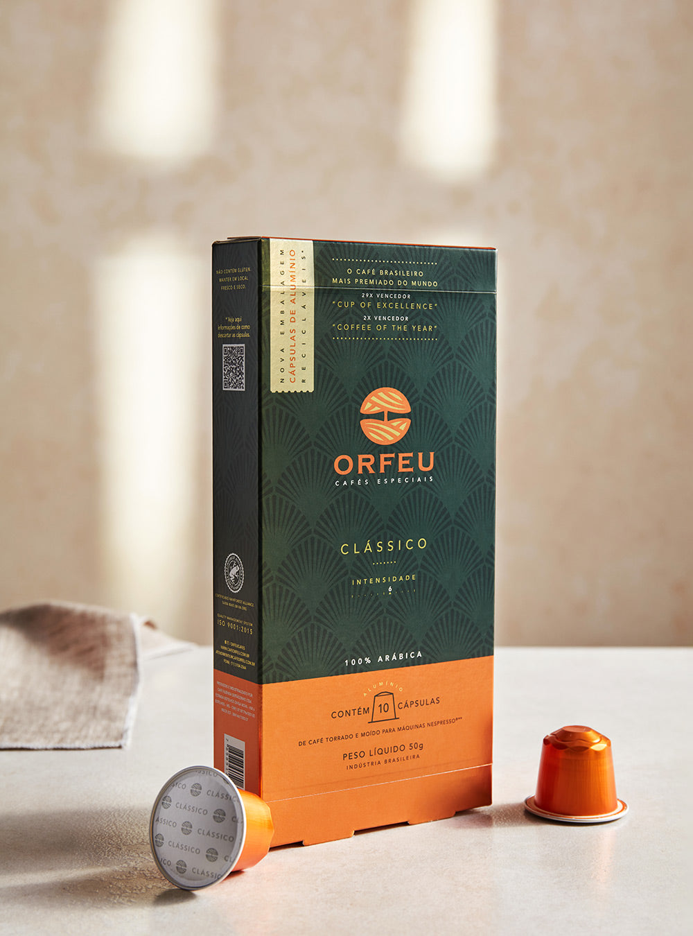 Orfeu Clássico Nespresso® Compatible Capsules 10 Units