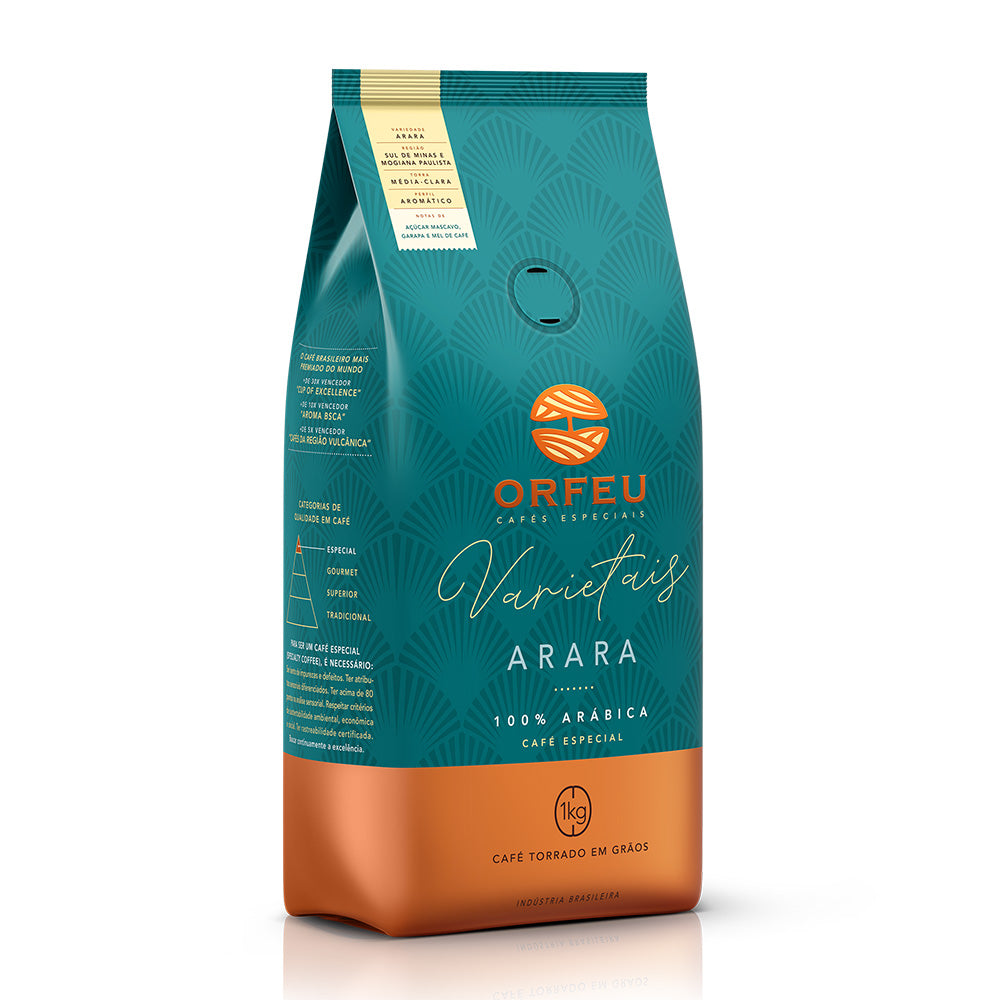 Café Orfeu Arara em Grãos 1kg