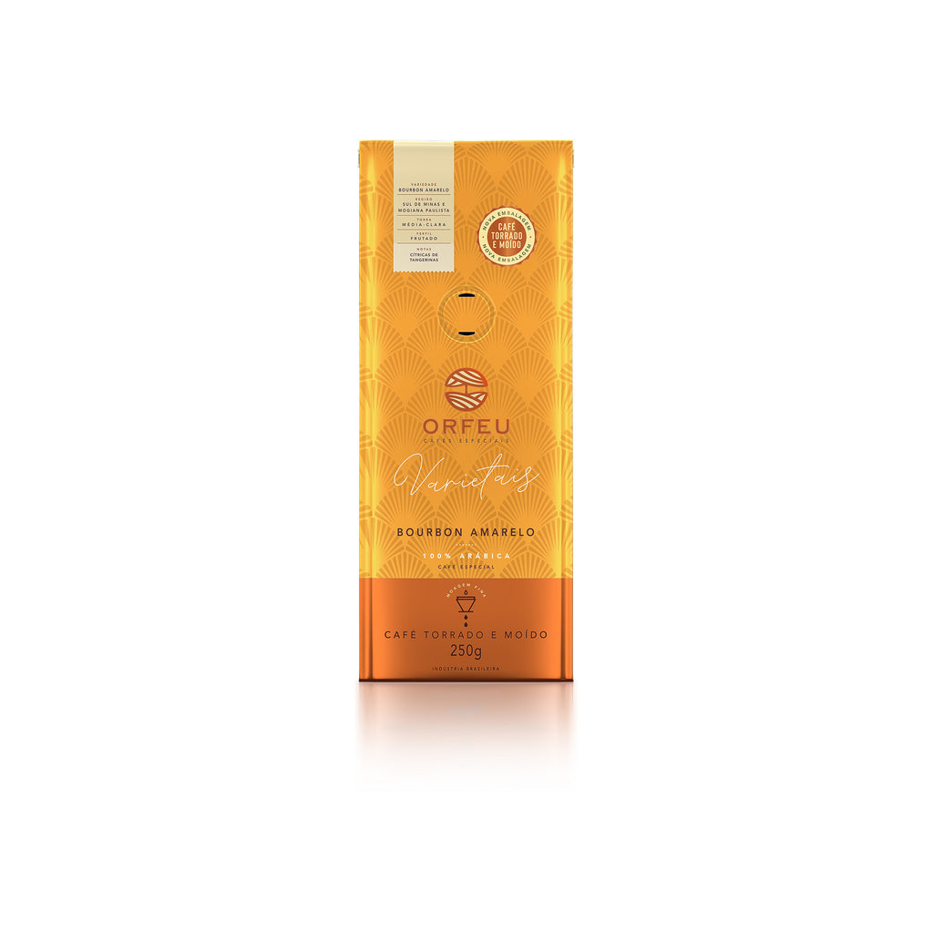 Café Orfeu Bourbon Amarelo Torrado e Moído 250g