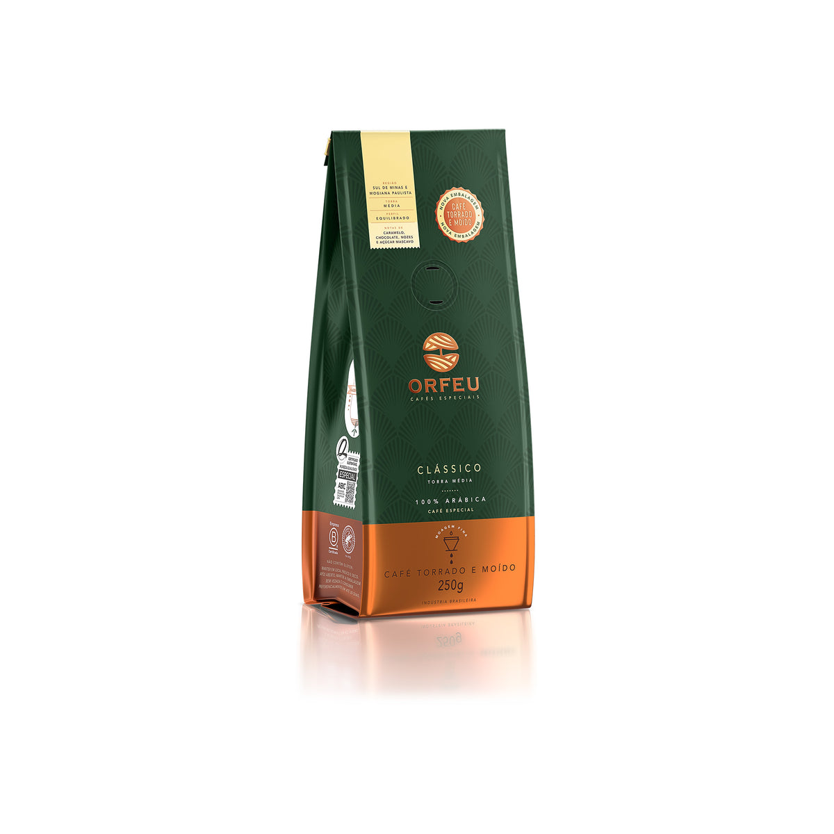 Café Orfeu Clássico Torrado e Moído 250g