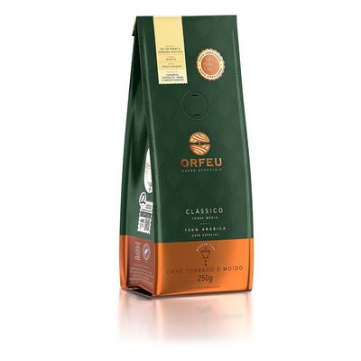 Orfeu Clássico Roasted and Ground Coffee 250g