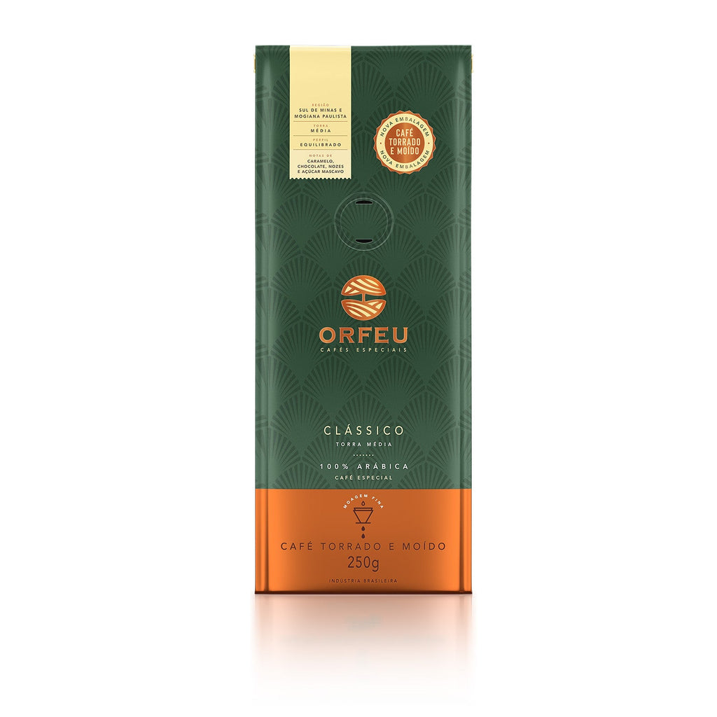 Café Orfeu Clássico Torrado e Moído 250g