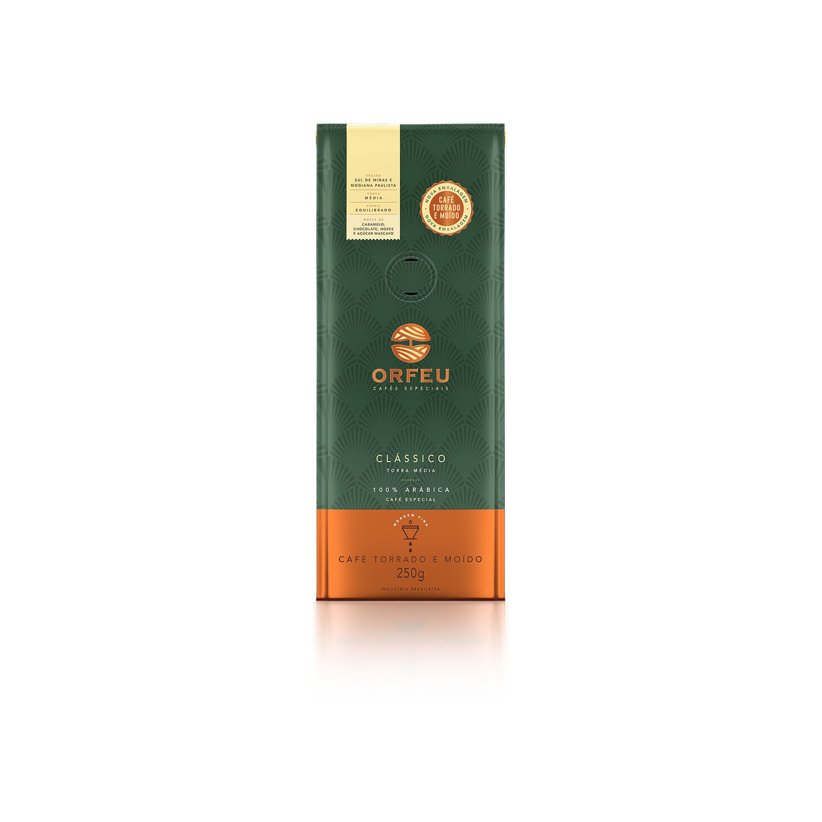Café Orfeu Clássico Torrado e Moído 250g