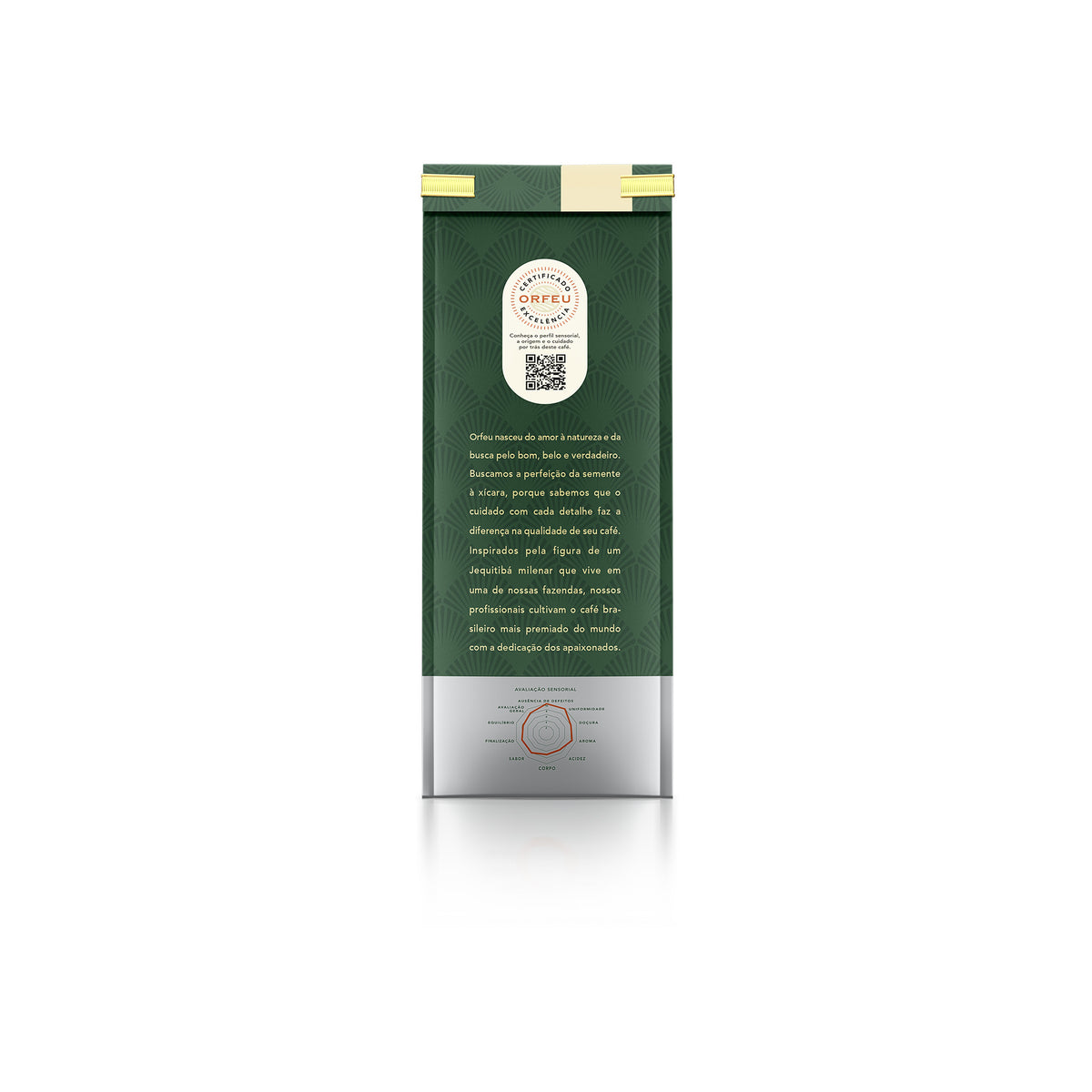 Orfeu Decaffeinated Roasted and Ground Coffee 250g