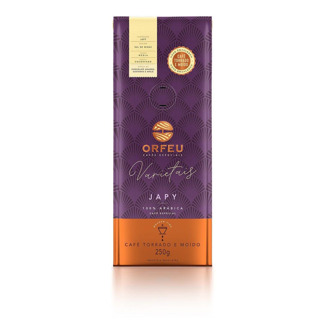 Orfeu Japy Roasted and Ground Coffee 250g