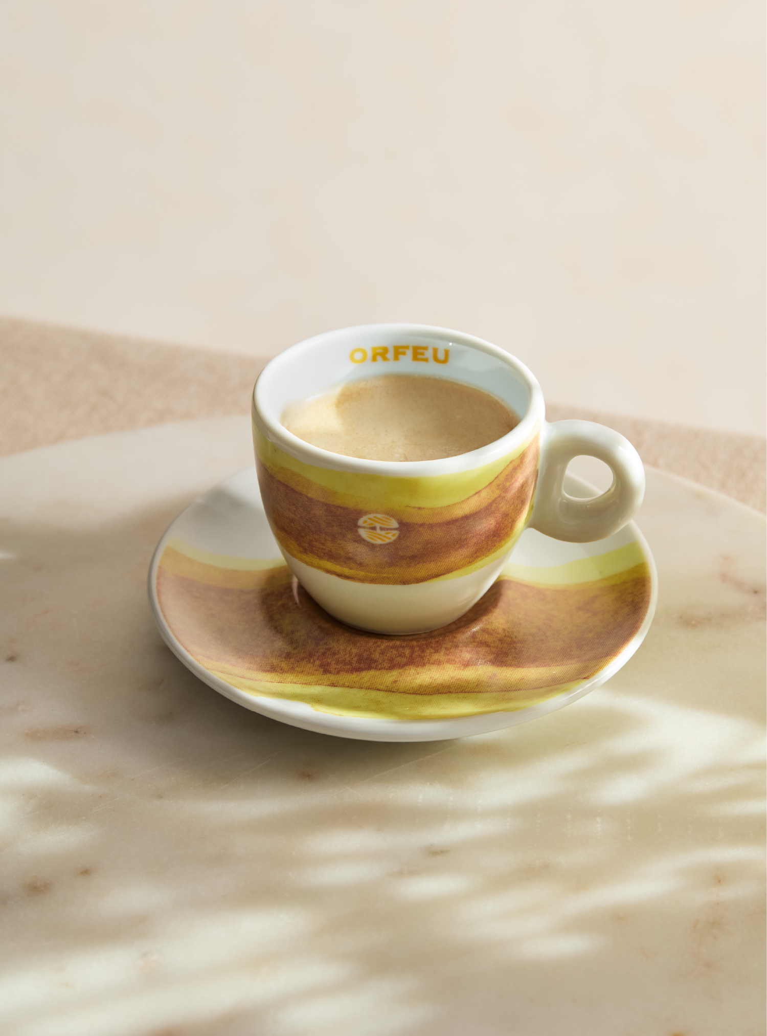 Xícara Orfeu Espresso Amarelo
