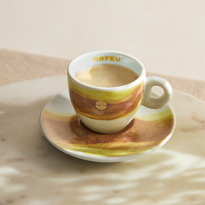 Xícara Orfeu Espresso Amarelo