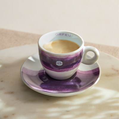 Xícara Orfeu Espresso Roxo