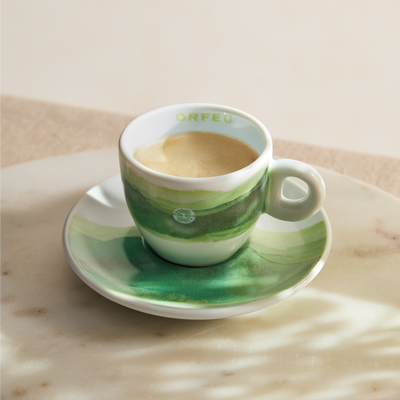 Xícara Orfeu Espresso Verde Claro